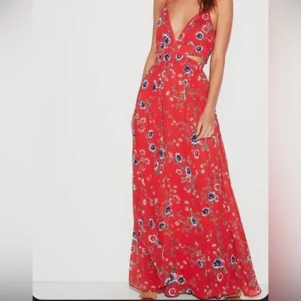Express Cut out Maxi Dress